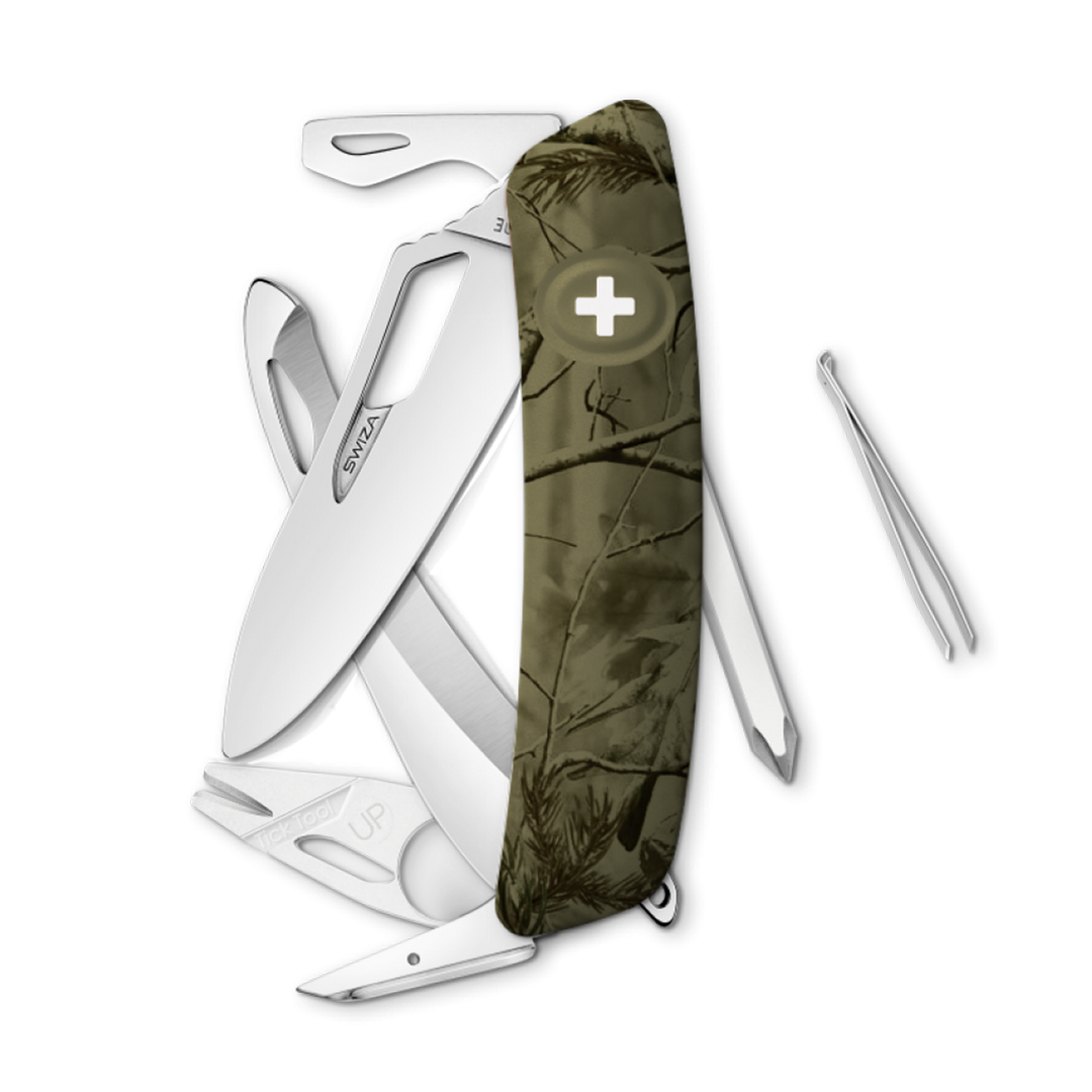 NAVAJA HUNTING SINGLE HAND SH06 TR-HUTT OLIVE 13 FUNCIONES VICTORINOX