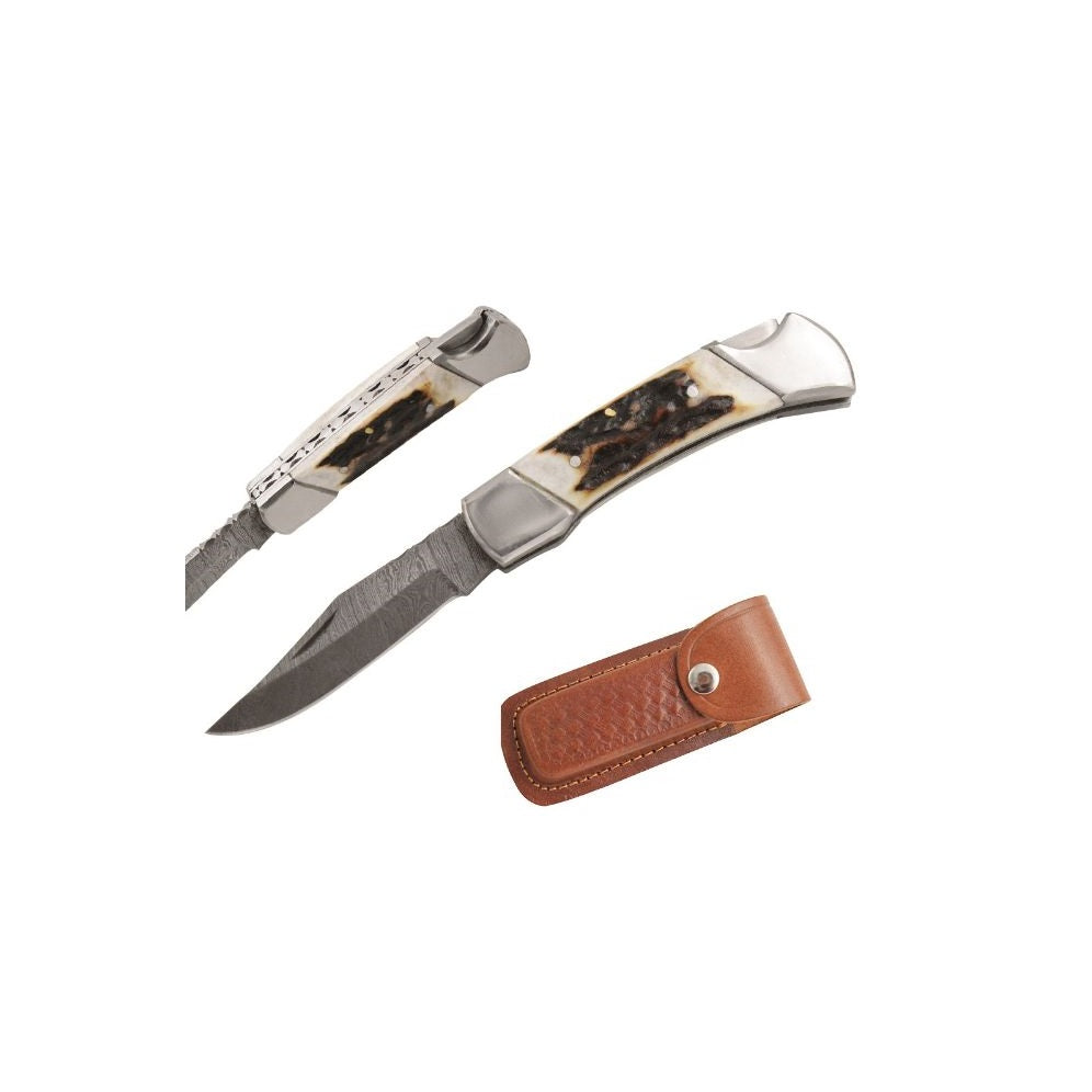 NAVAJA WILD TURKEY MANGO DASMACO 7" CON FUNDA DE CUERO