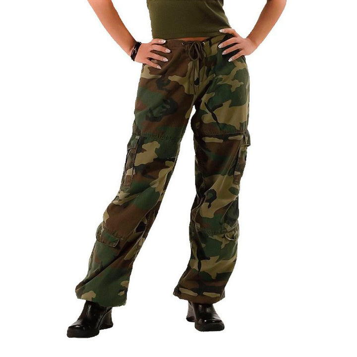 PANTALON DE DAMA CAMUFLAJE WOODLAND