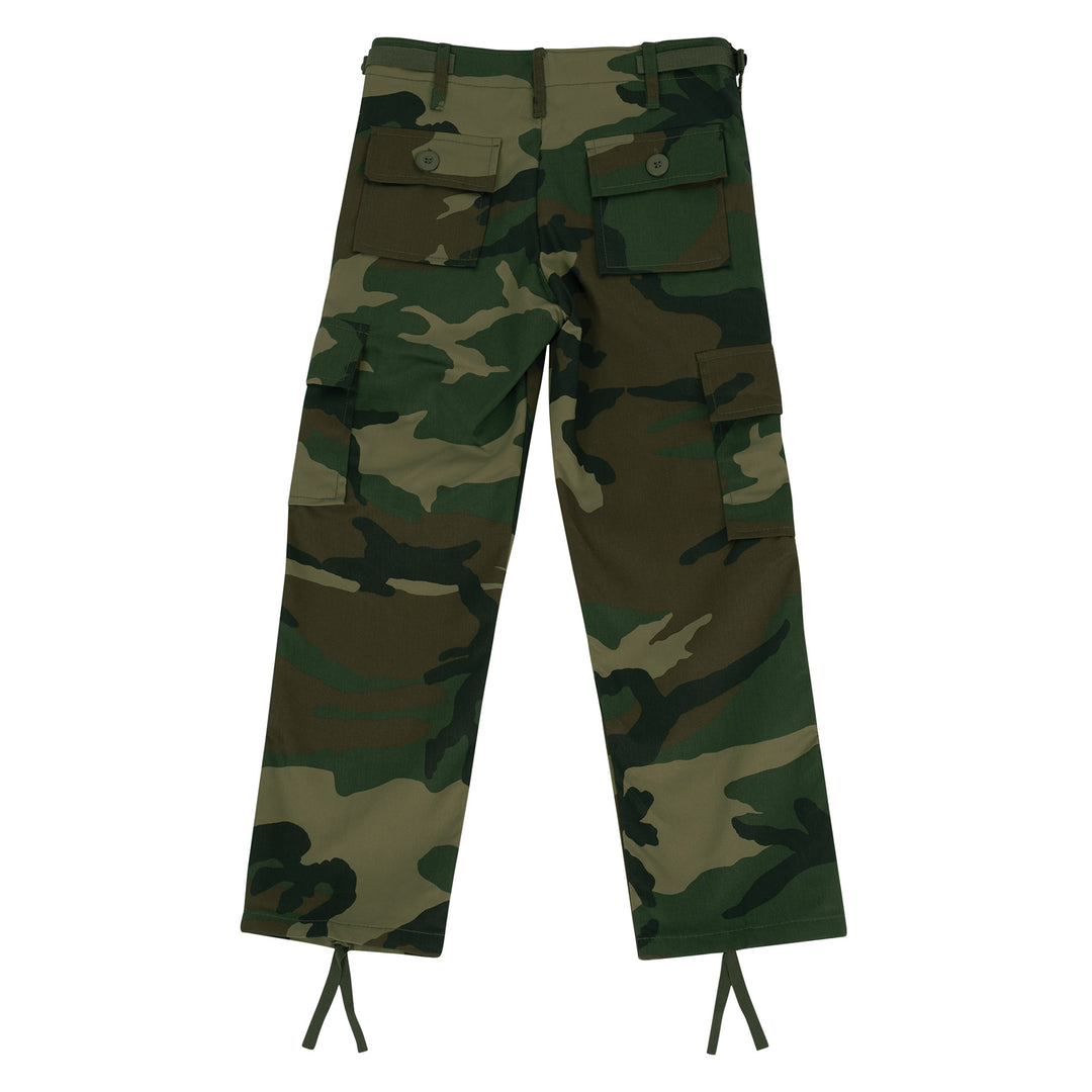 PANTALON DE NIÑO WOODLAND CAMO