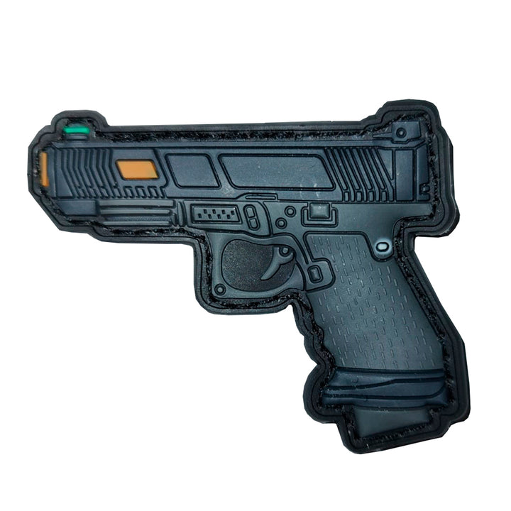 PARCHE PISTOLA TACTICA 6X5CM