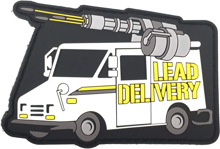 PARCHE Patriot Patch Lead Delivery Glowing 8 X 5.5 CM