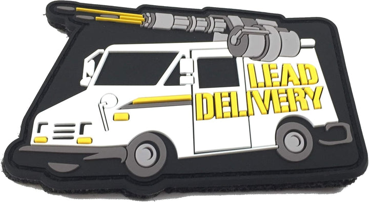 PARCHE Patriot Patch Lead Delivery Glowing 8 X 5.5 CM