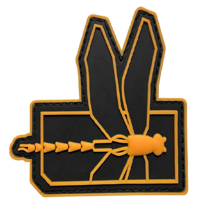 PARCHE DRAGONFLY WING COYOTE 8x7.2