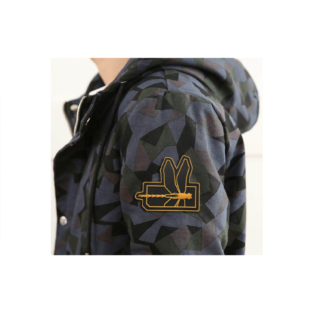 PARCHE DRAGONFLY WING COYOTE 8x7.2