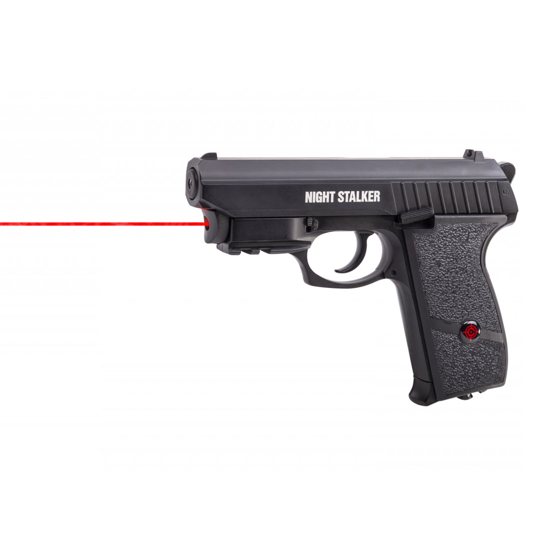 PISTOLA DEPORTIVA CO2 NIGHT STALKER CAL. 4.5 MM CROSMAN