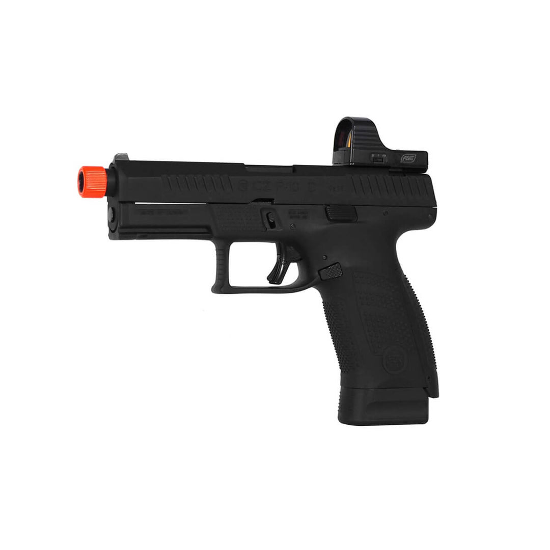 PISTOLA AIR SOFT CZ P-10C OPTICS READY CO2 BLOWBACK