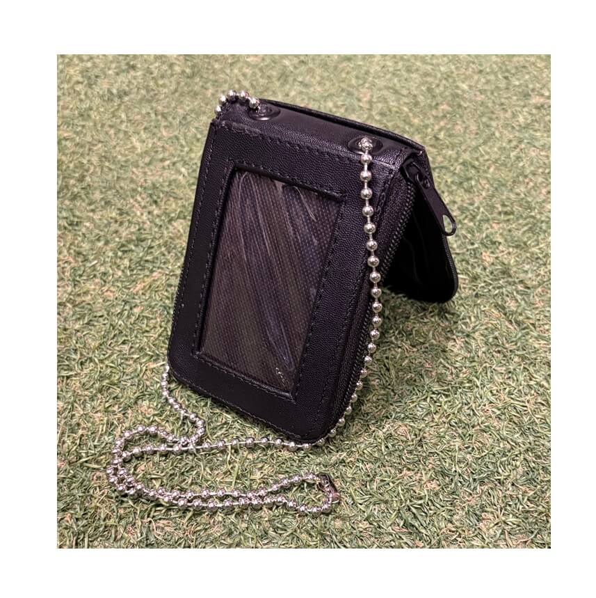 PORTA CREDENCIAL CON CIERRE COMPLETO