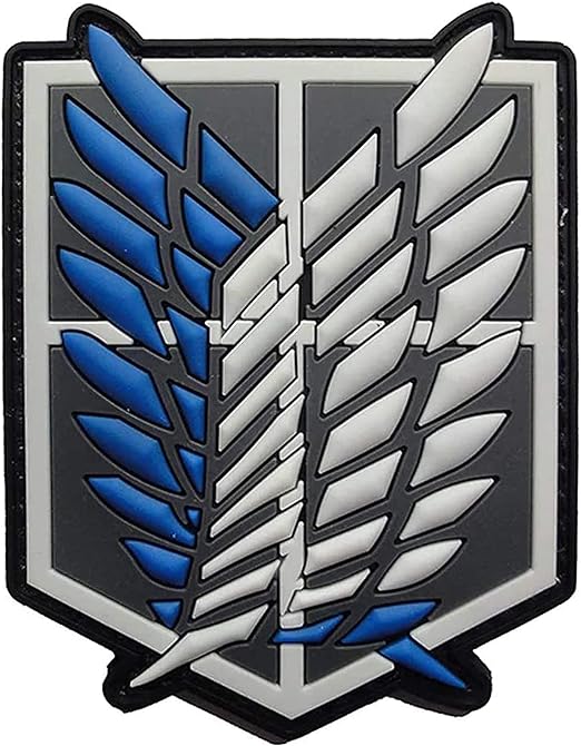 PARCHE PVC TRAINIG Corps Regiment 9 X 7CM