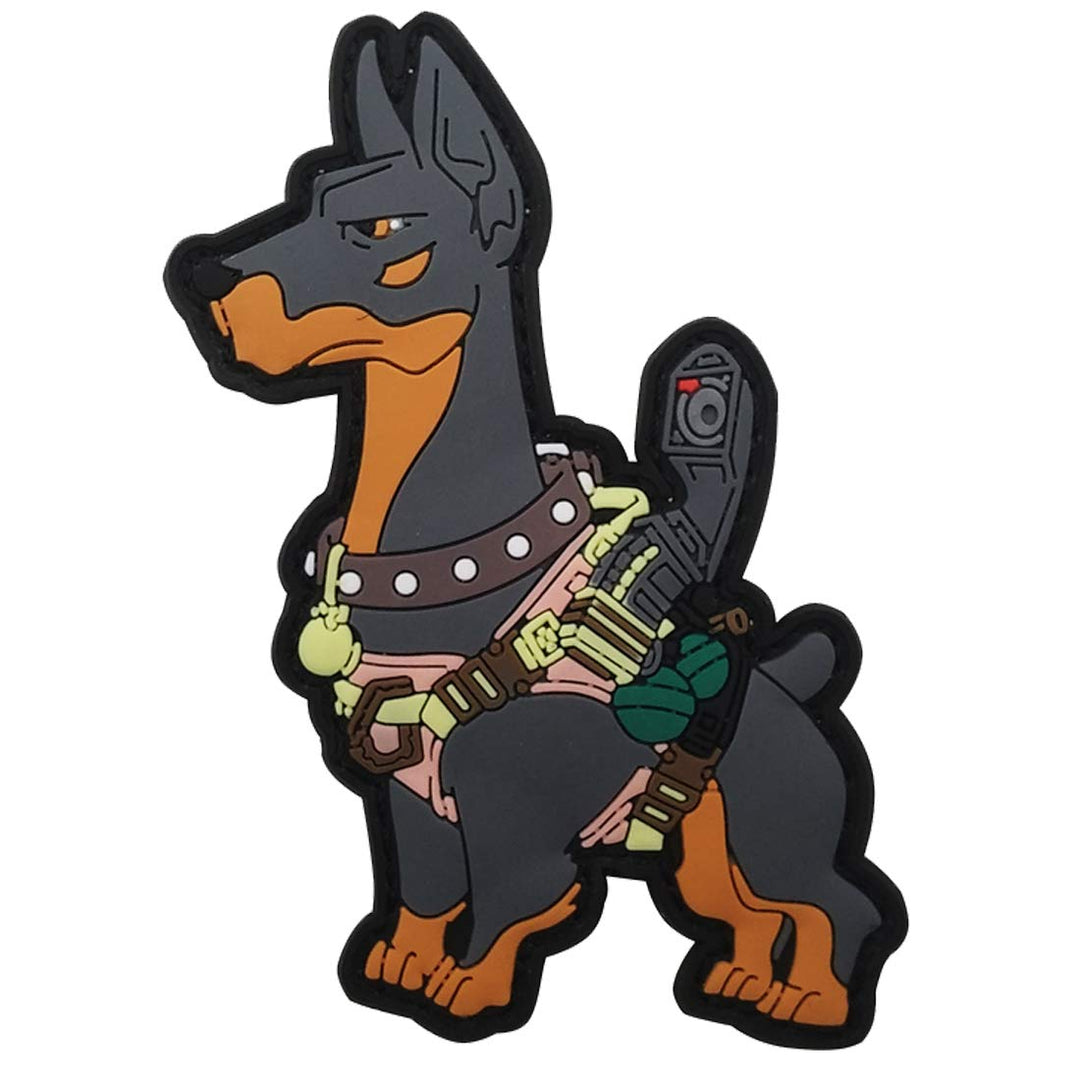 Parche DOG DOBERMAN TACTICAL 9.5x8cm