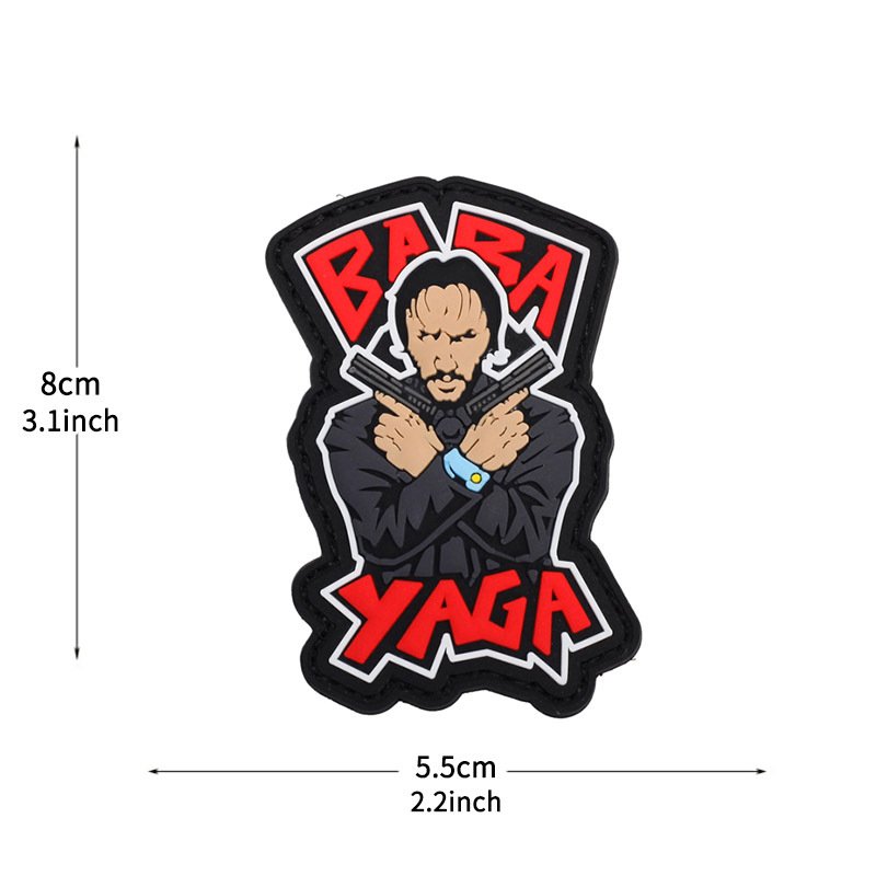 Parche John Wick BABA YAGA 8 X 5.5CM