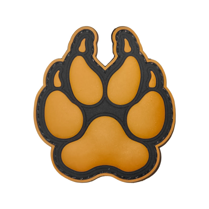 Parche bear claw coyote 7x6.3cm