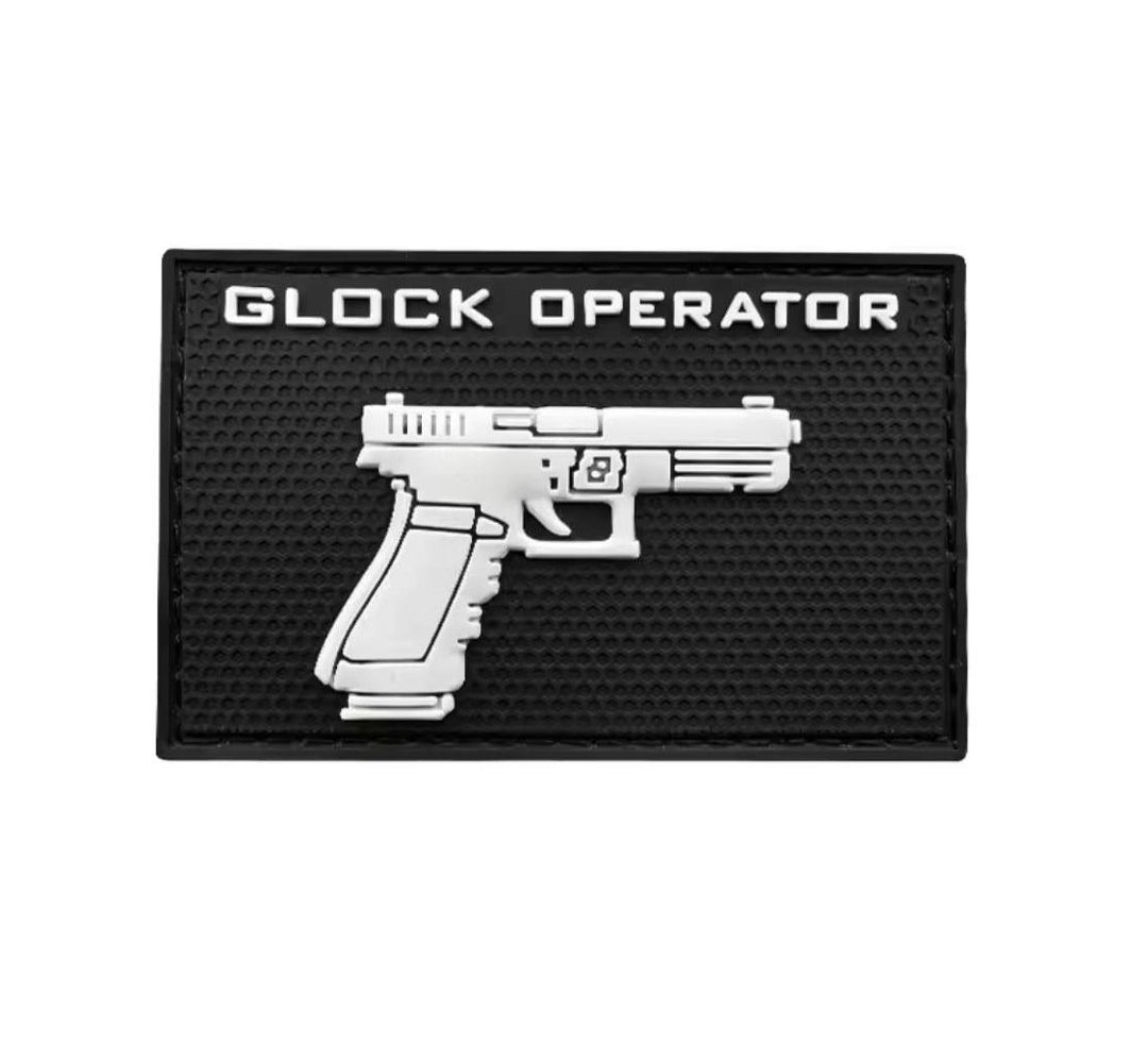 Parche pistola Glock 17 OPERATOR 8X5cm
