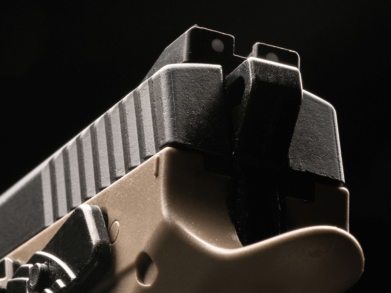 Pistola CO2 CZ P-09 Bitono FDE 492 fps cal 4.5mm BLOWBACK ASG DIABOLOS Y MUNICIONES