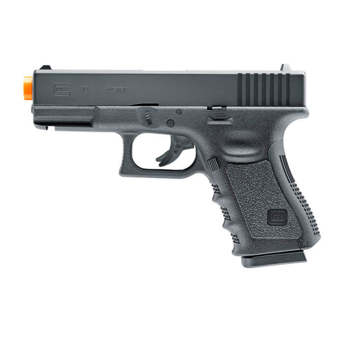Pistola GLOCK 19 GEN3 Negra (Bullets) CO2 350 fps