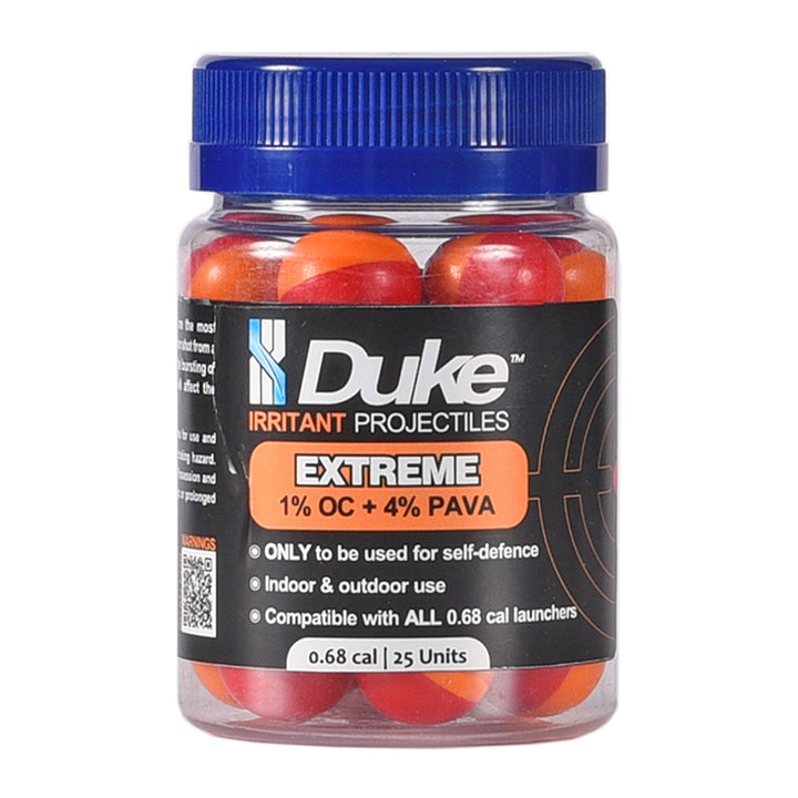 Proyectiles Calibre 68 Duke Extreme Irritant bote con 25