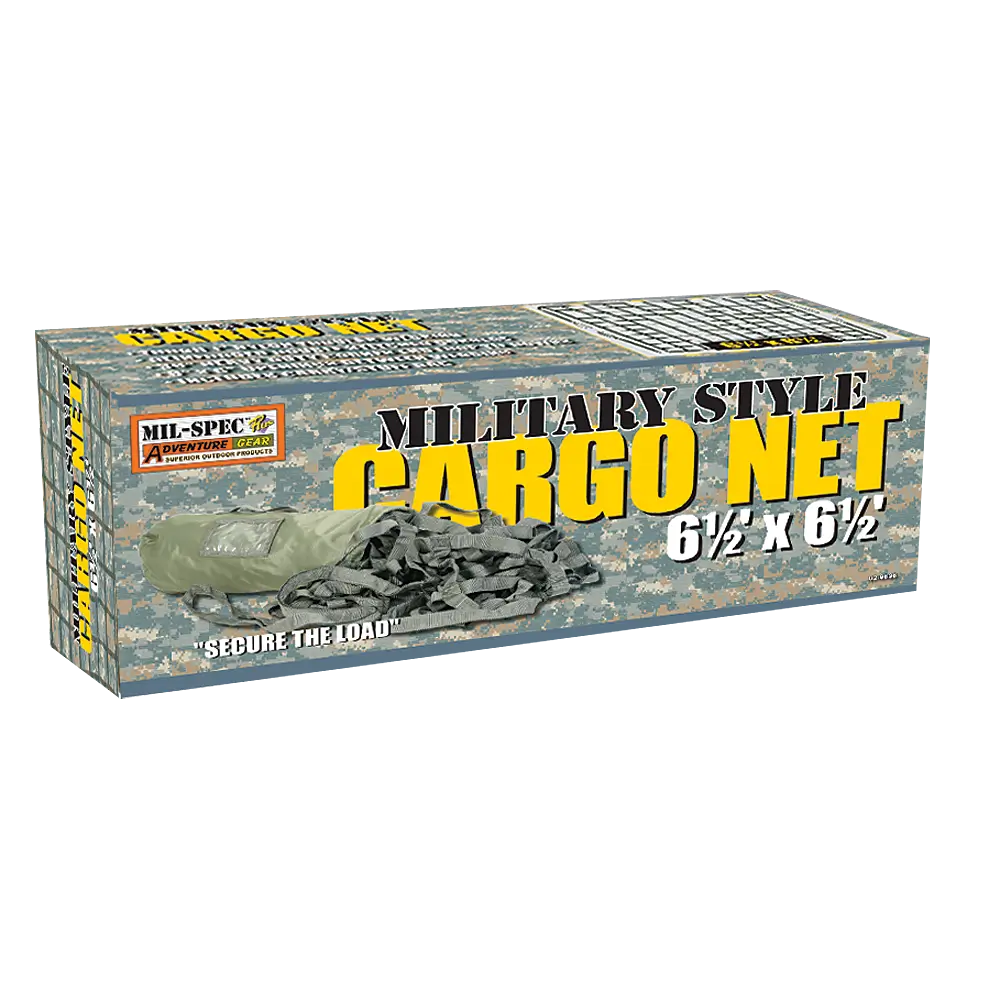 RED DE CARGA ESTILO MILITAR MIL SPEC TACTICAL