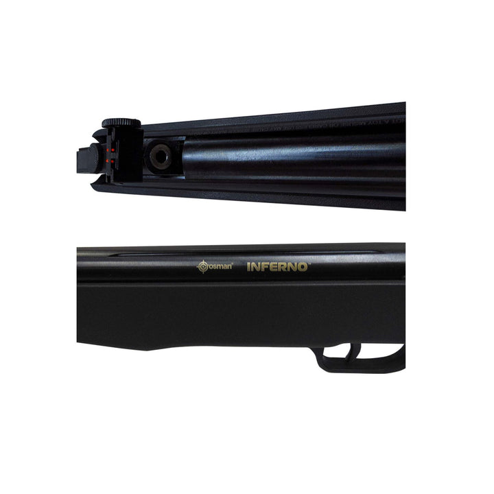 RIFLE DE POLIMERO INFERNO CALIBRE 22 (5.5mm)