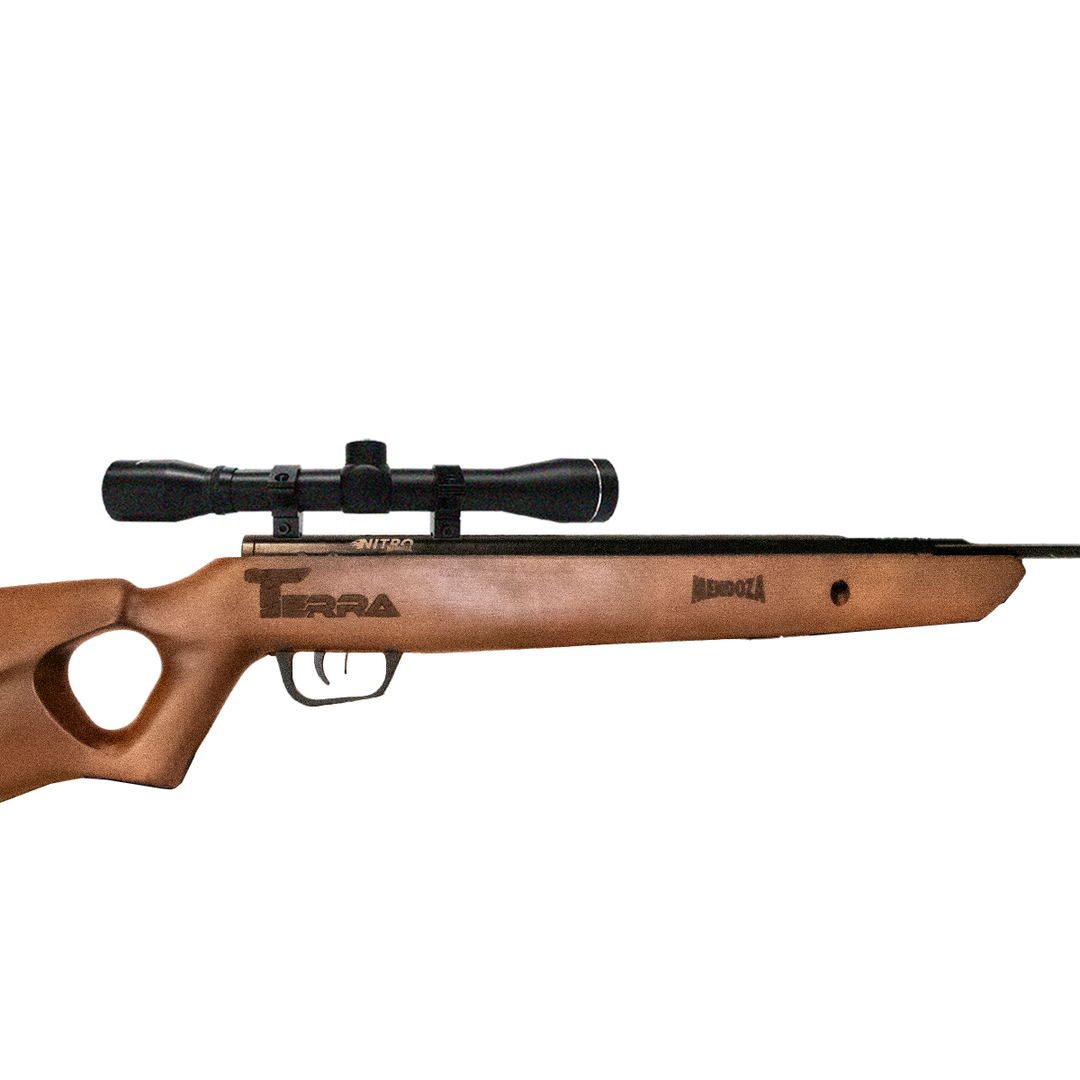 Rifle Deportivo Terra Barníz Calibre 22 (5.5mm) Con Mira 4x32