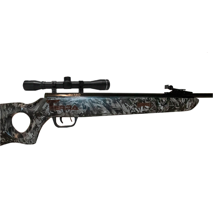 Rifle Deportivo Terra Camuflaje Calibre 22 (5.5mm) Con MIRA 4x32