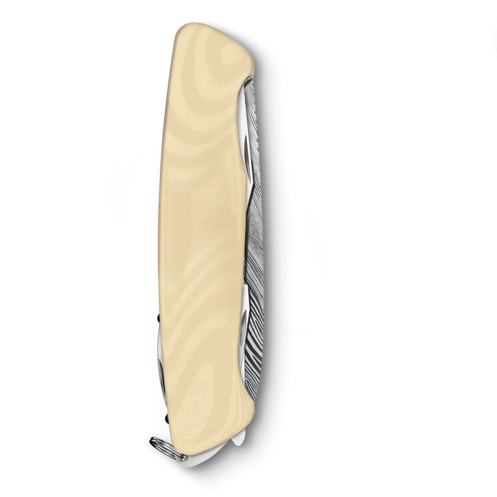 Navaja Suiza Ranger 55 Mic Damast Beige 7 usos Victorinox