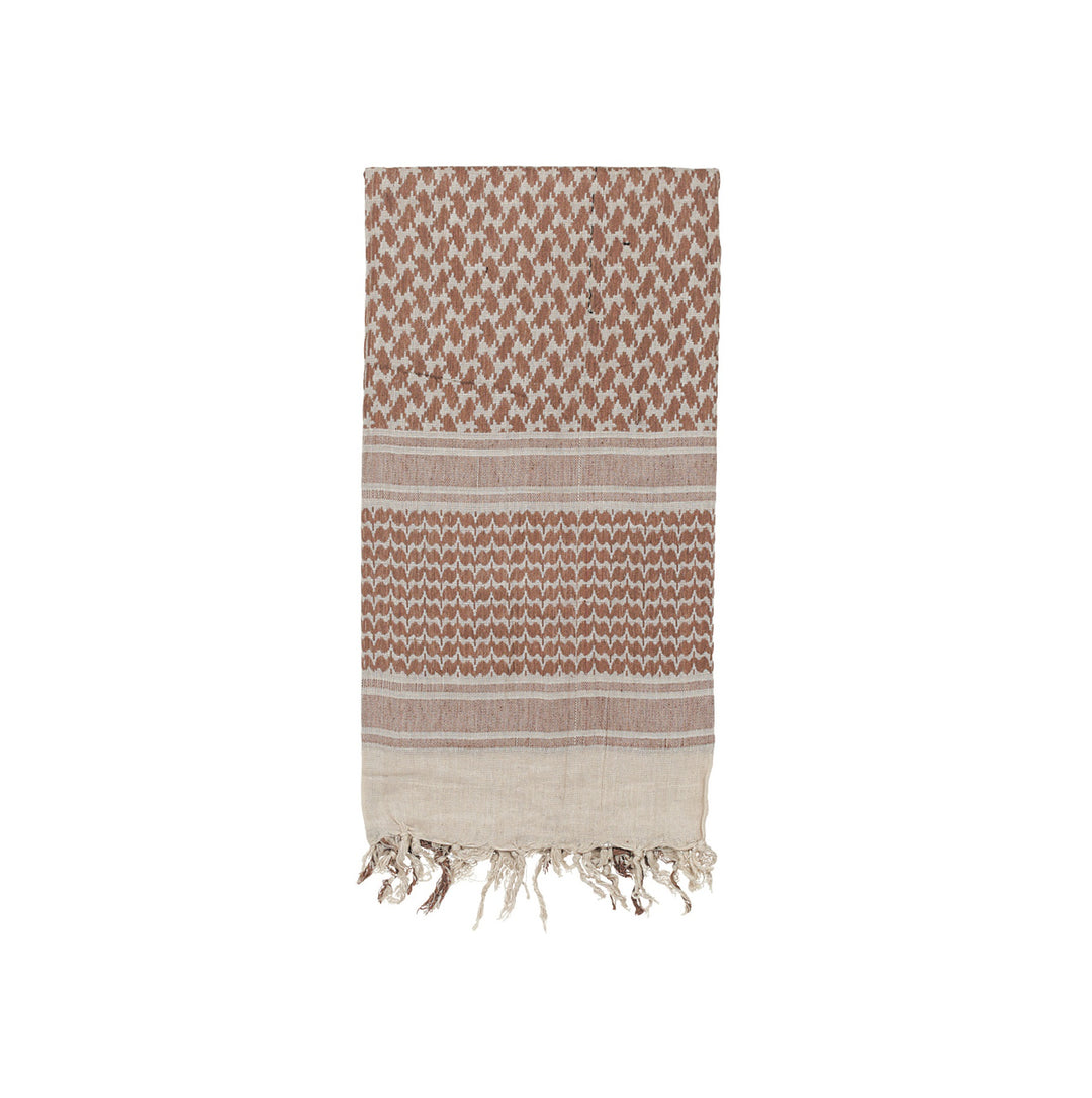 SHEMAGH WOAVEN COALITION TAN BROWN