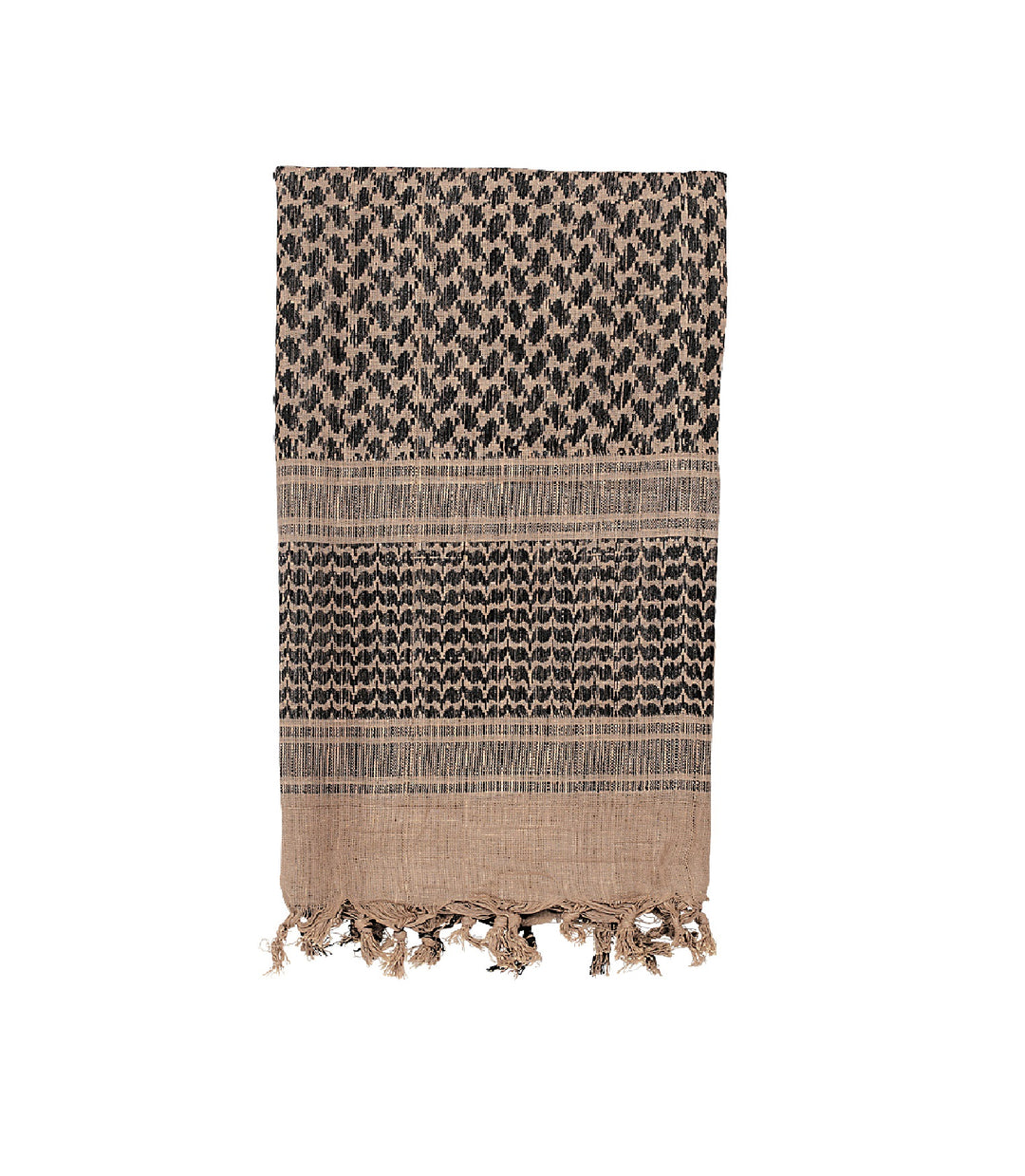 SHEMAGH WOVEN COALITION MOCHA BLACK
