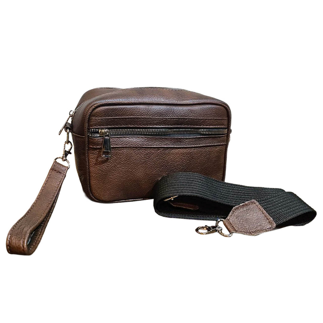 SOBAQUERA PIEL GRANDE flother TABACO