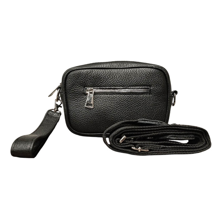 SOBAQUERA PIEL MINI flother NEGRO