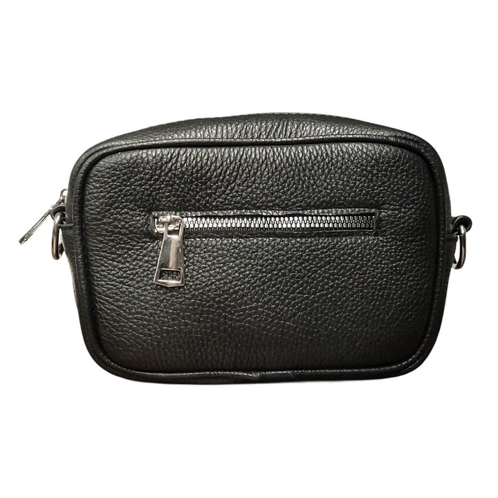 SOBAQUERA PIEL MINI flother NEGRO