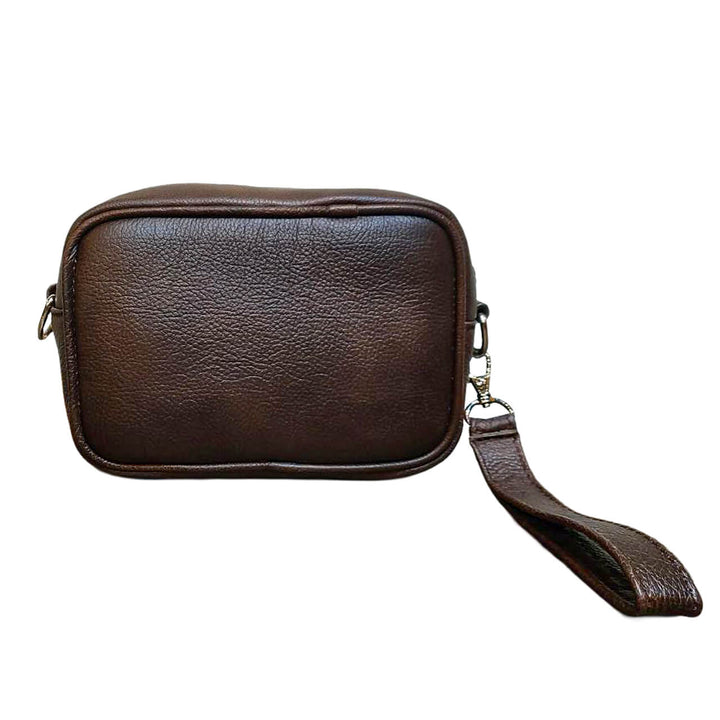 SOBAQUERA PIEL MINI flother TABACO