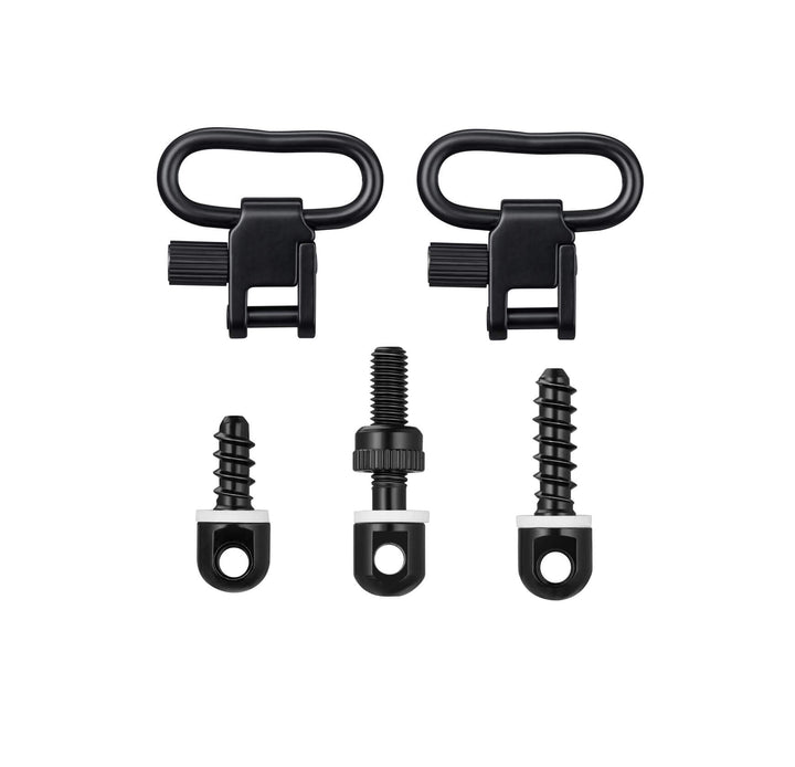 Set de anilletas y tornillos de fijación para correa de dos puntos de 1.5"