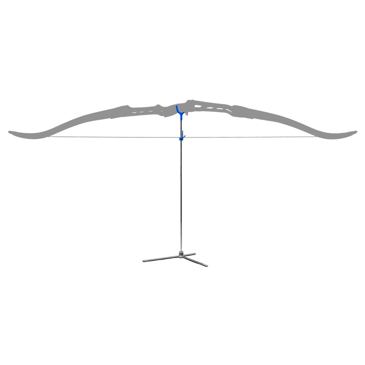 Soporte de Aluminio para Arco  Recurvo Azul