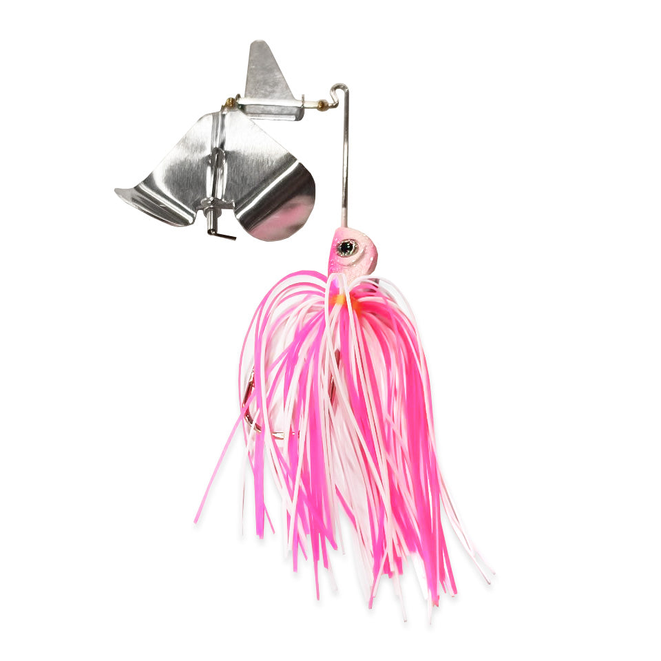Spinner Bait Jigheads Spoon Silicone Skirt 16gr