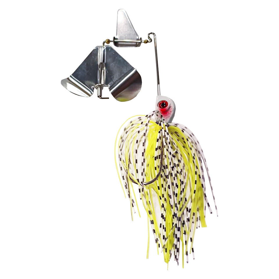 Spinner Bait Jigheads Spoon Silicone Skirt 16gr