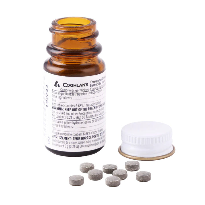 TABLETAS PURIFICADORAS DE AGUA COGHLAN'S