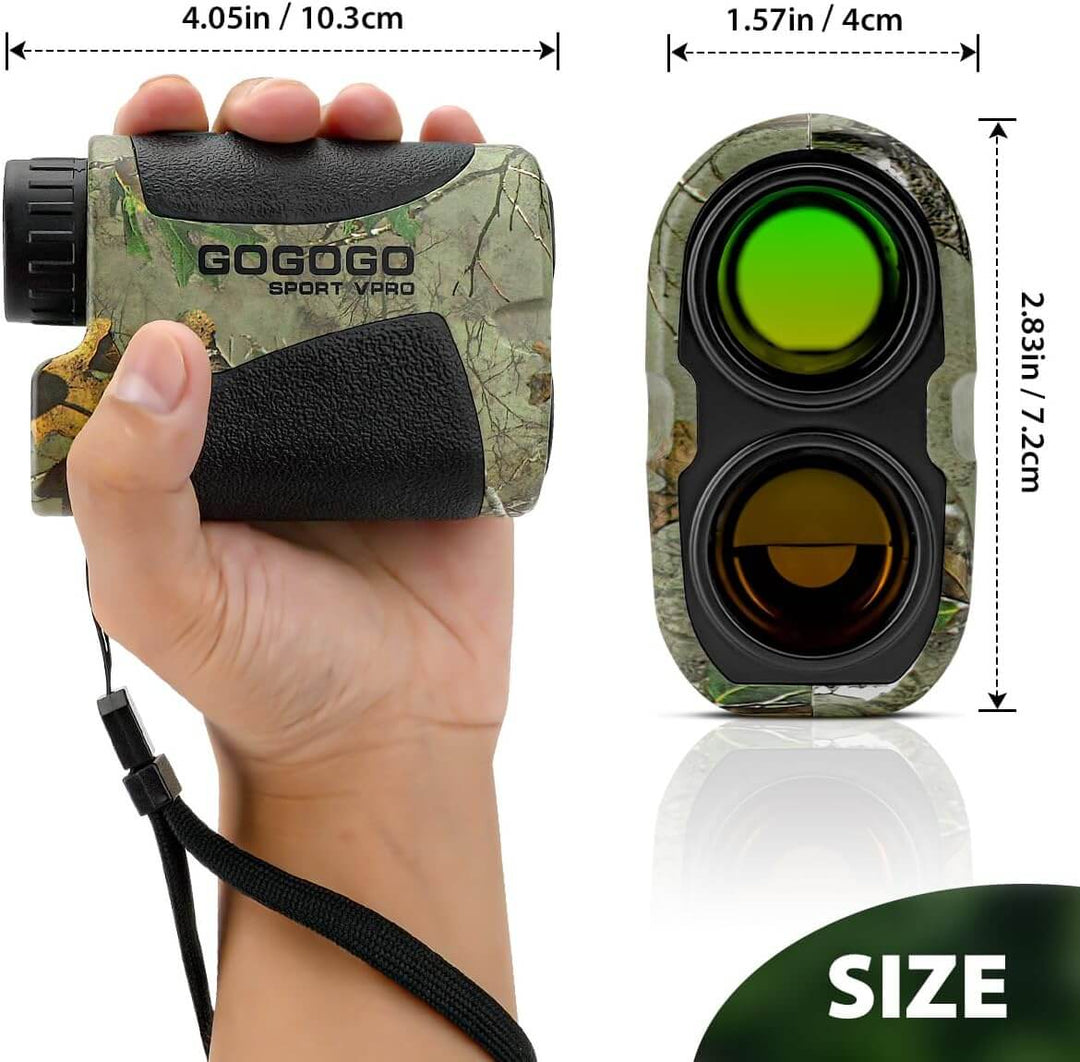 TELEMETRO GOGOGO CAMUFLAJE 900yd Vpro RANGEFINDER