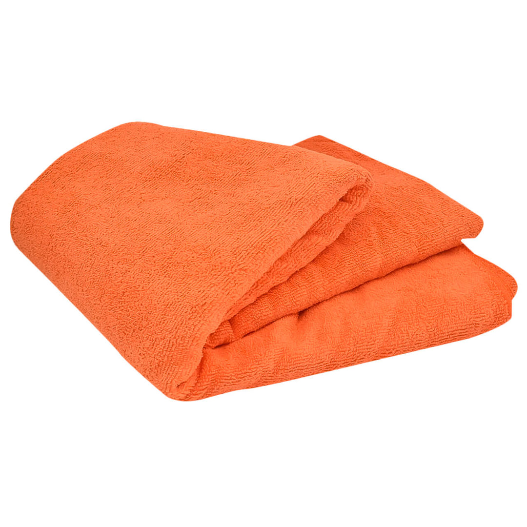 TOALLA DEPORTIVA DE MICROFIBRA NAT GEO NARANJA