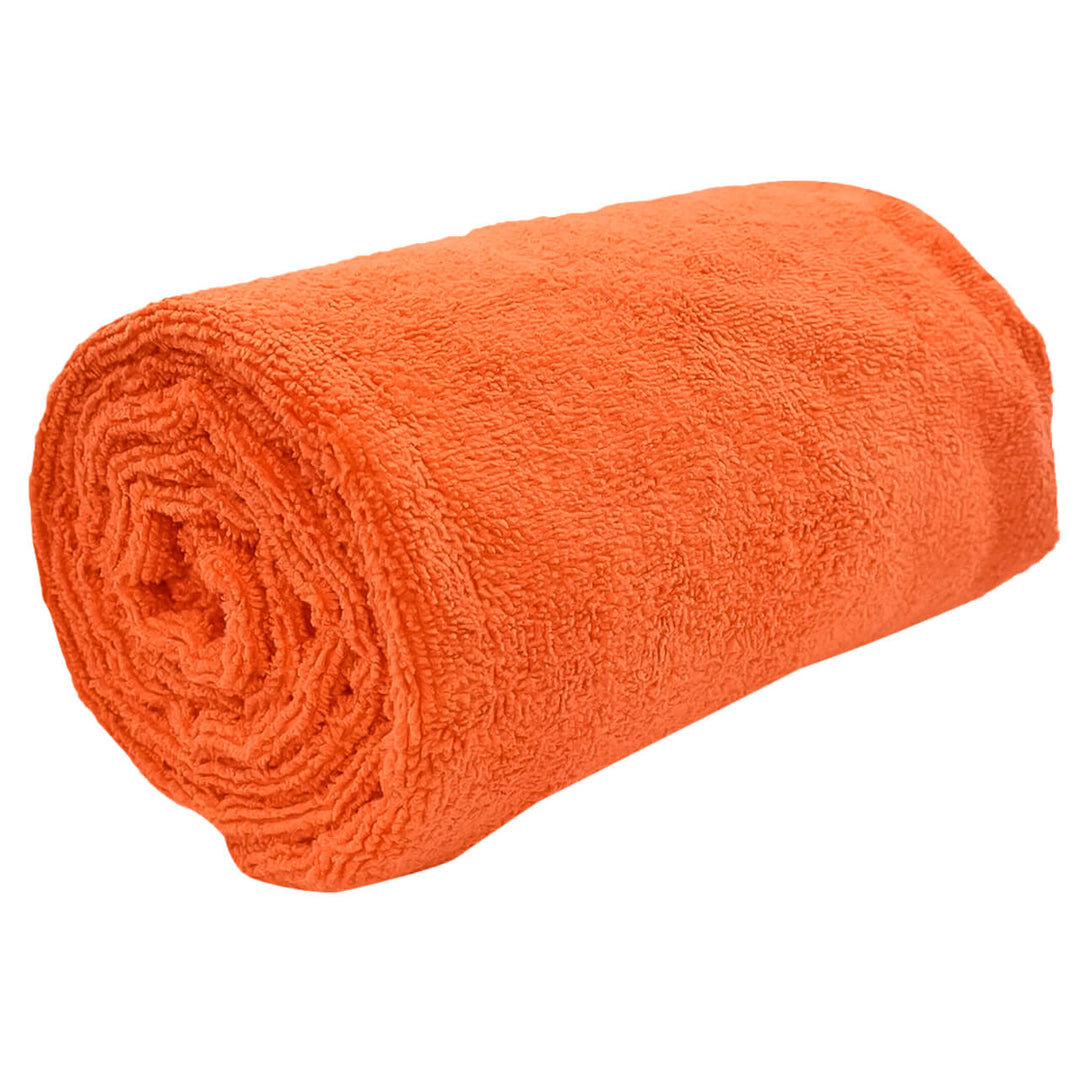 TOALLA DEPORTIVA DE MICROFIBRA NAT GEO NARANJA