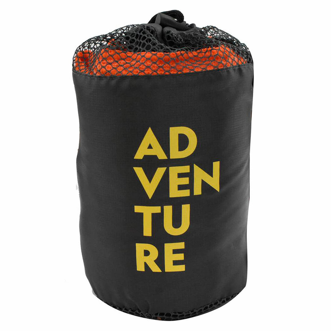 TOALLA DEPORTIVA DE MICROFIBRA NAT GEO NARANJA