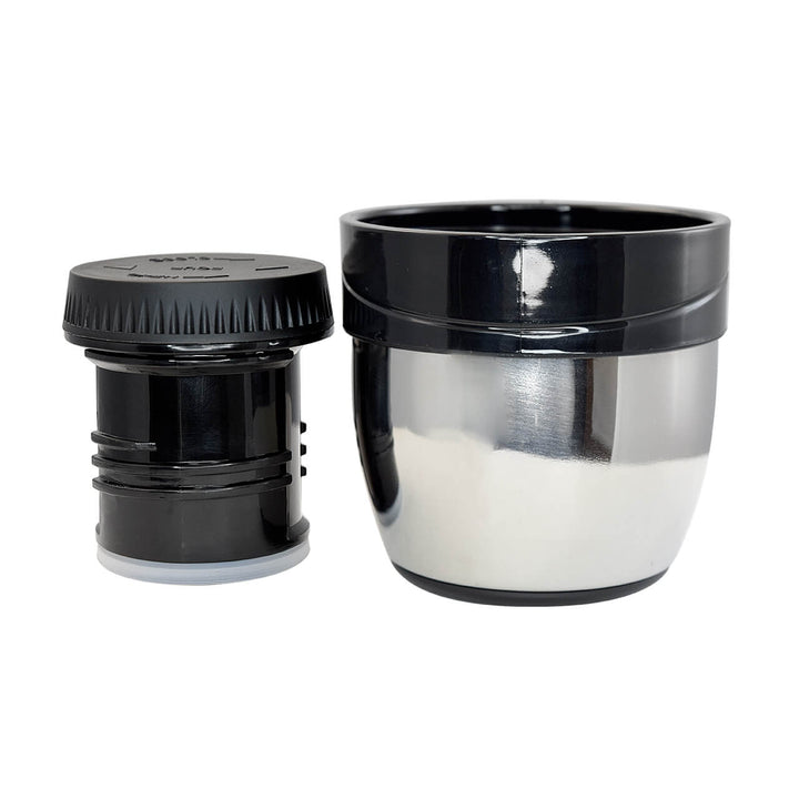 Termo Metalico Nat Geo Acero Inoxidable De 1200 ML Gris