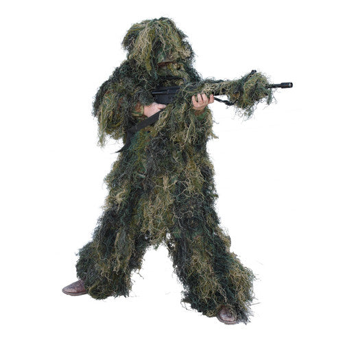 Traje Ghillie Suit Woodland Infantil Juvenil LARGE