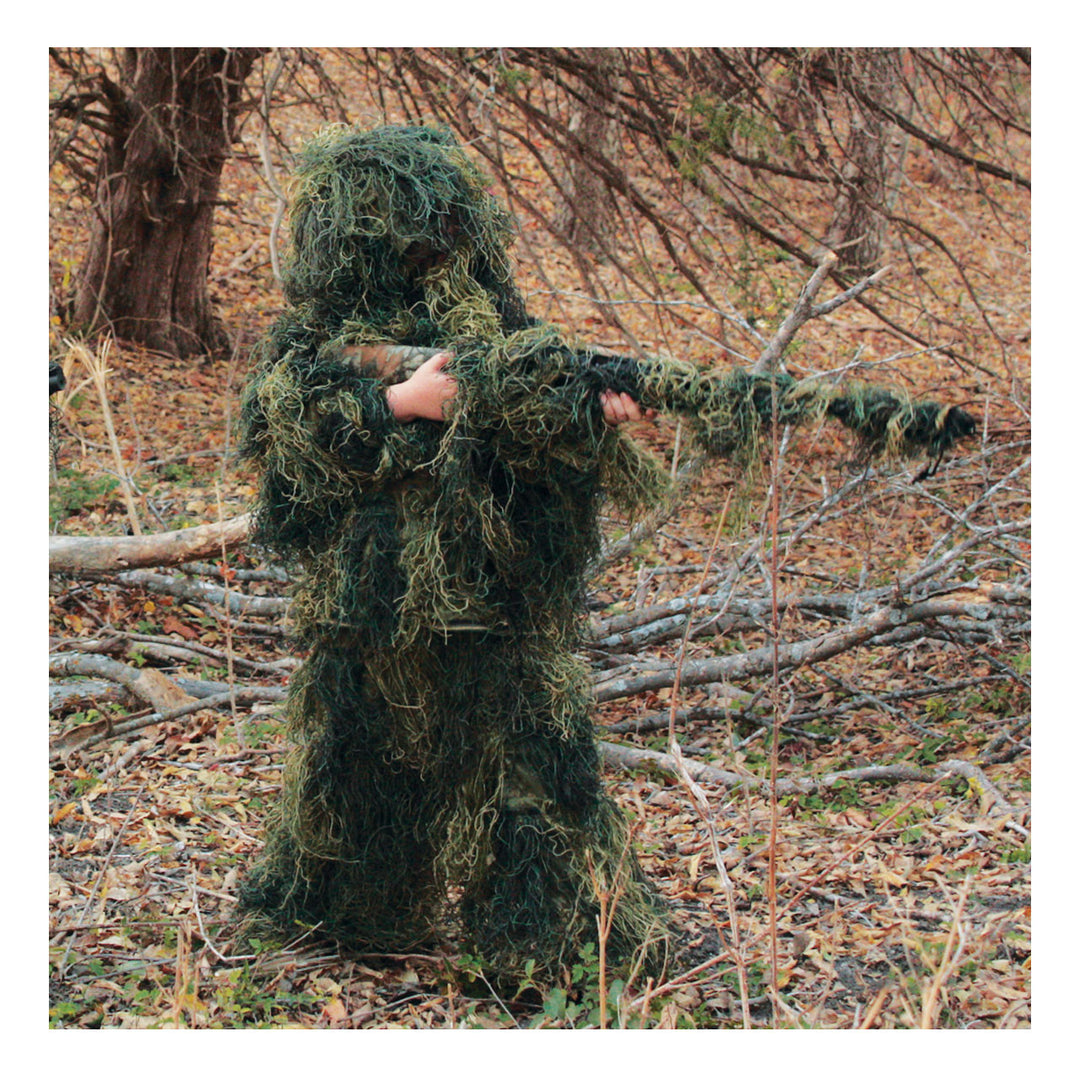Traje Ghillie Suit Woodland Infantil Juvenil LARGE