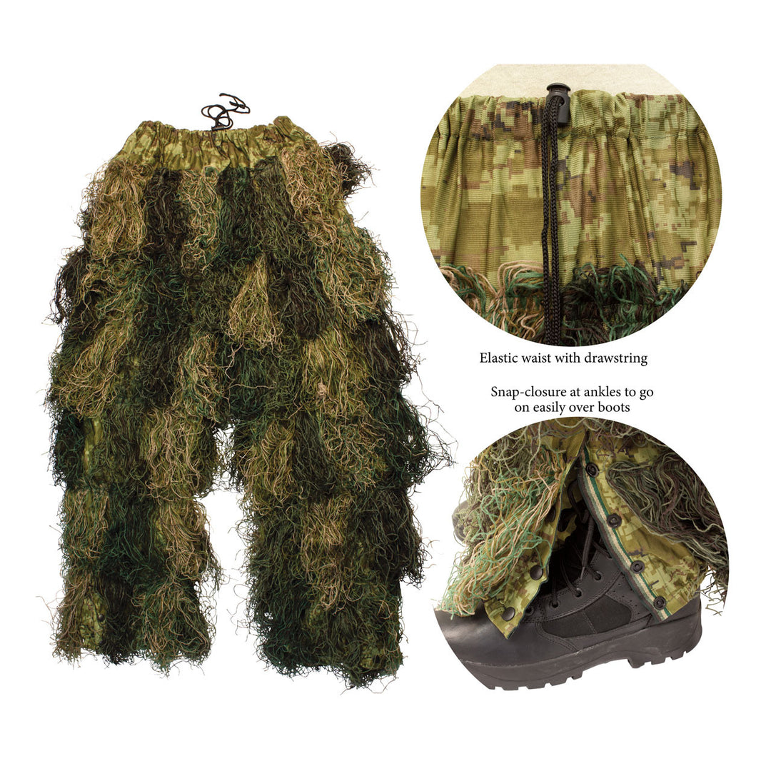 Traje Ghillie Suit Woodland Infantil Juvenil LARGE