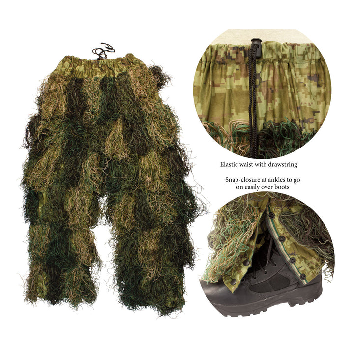 Traje Ghillie Suit Woodland Infantil Juvenil LARGE