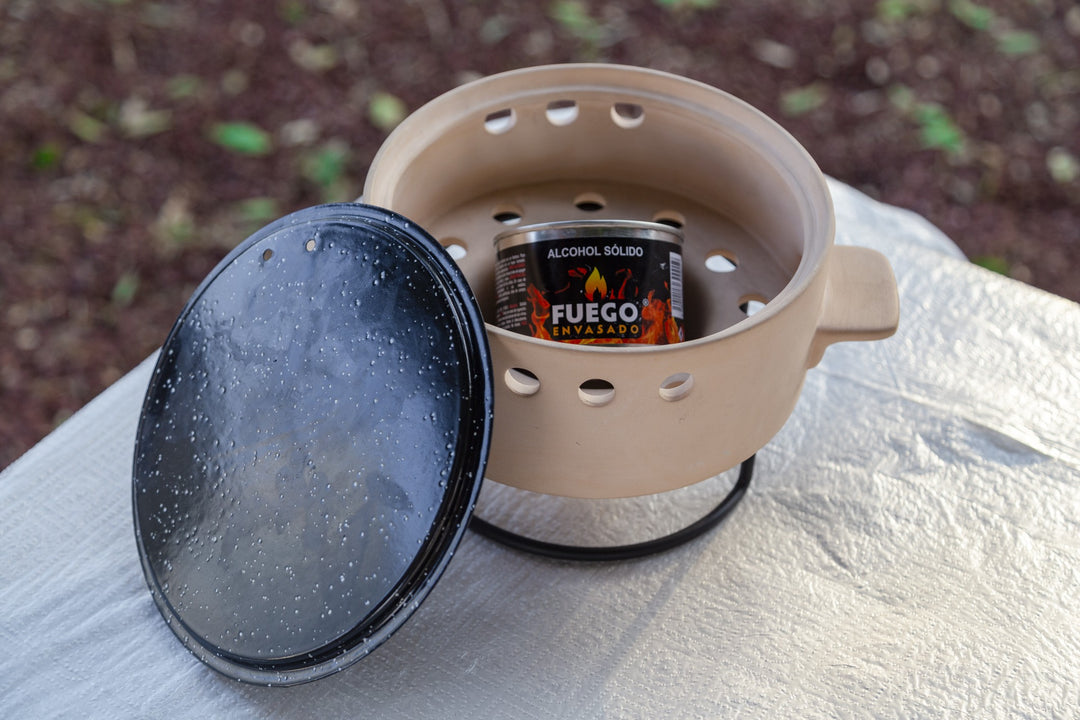 ALCOHOL SOLIDO LATA 200 gramos FUEGO ENVASADO