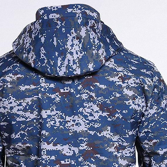 CHAMARRA SHARK BLUE DIGITAL