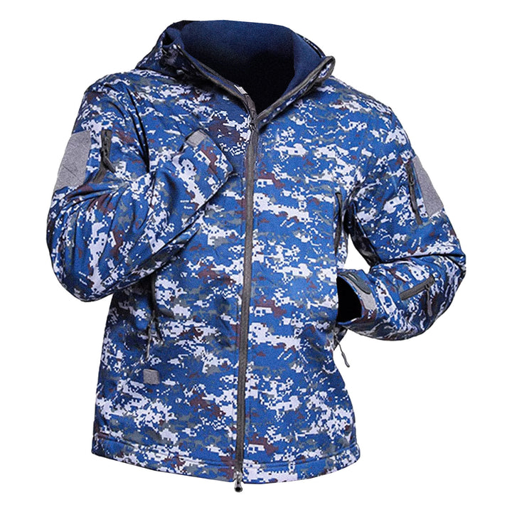 CHAMARRA SHARK BLUE DIGITAL