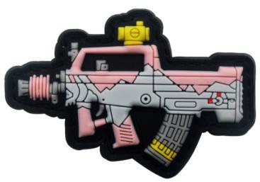 PARCHE SA87 HOLO PINK