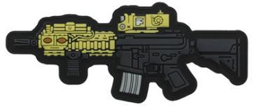 PARCHE M4 ACOG GRIP 9.7 X 3.5CM
